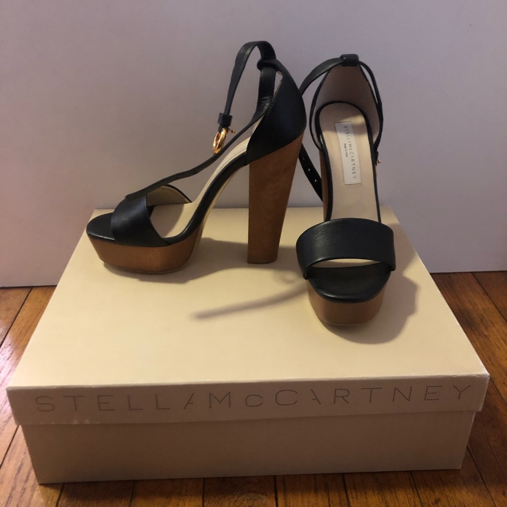 Stella McCartney Vegan Leather Sandal Platform